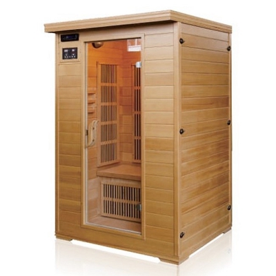 Canadian Hemlock low emf carbon heater far infrared sauna room