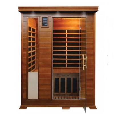 Hot selling good quality red cedar carbon heater infrared sauna room for home use