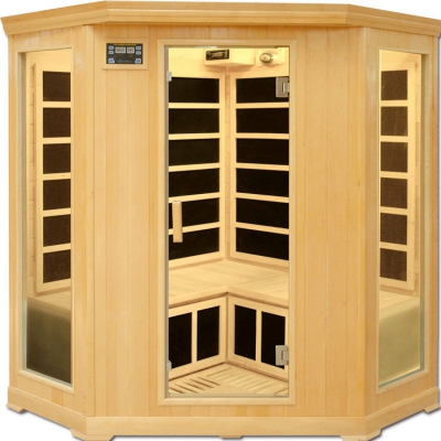High quality cheap price corner far infared sauna room