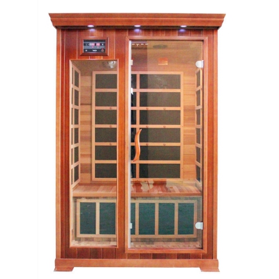 High quality red cedar ozone infrared sauna room