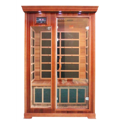 High quality red cedar ozone infrared sauna room